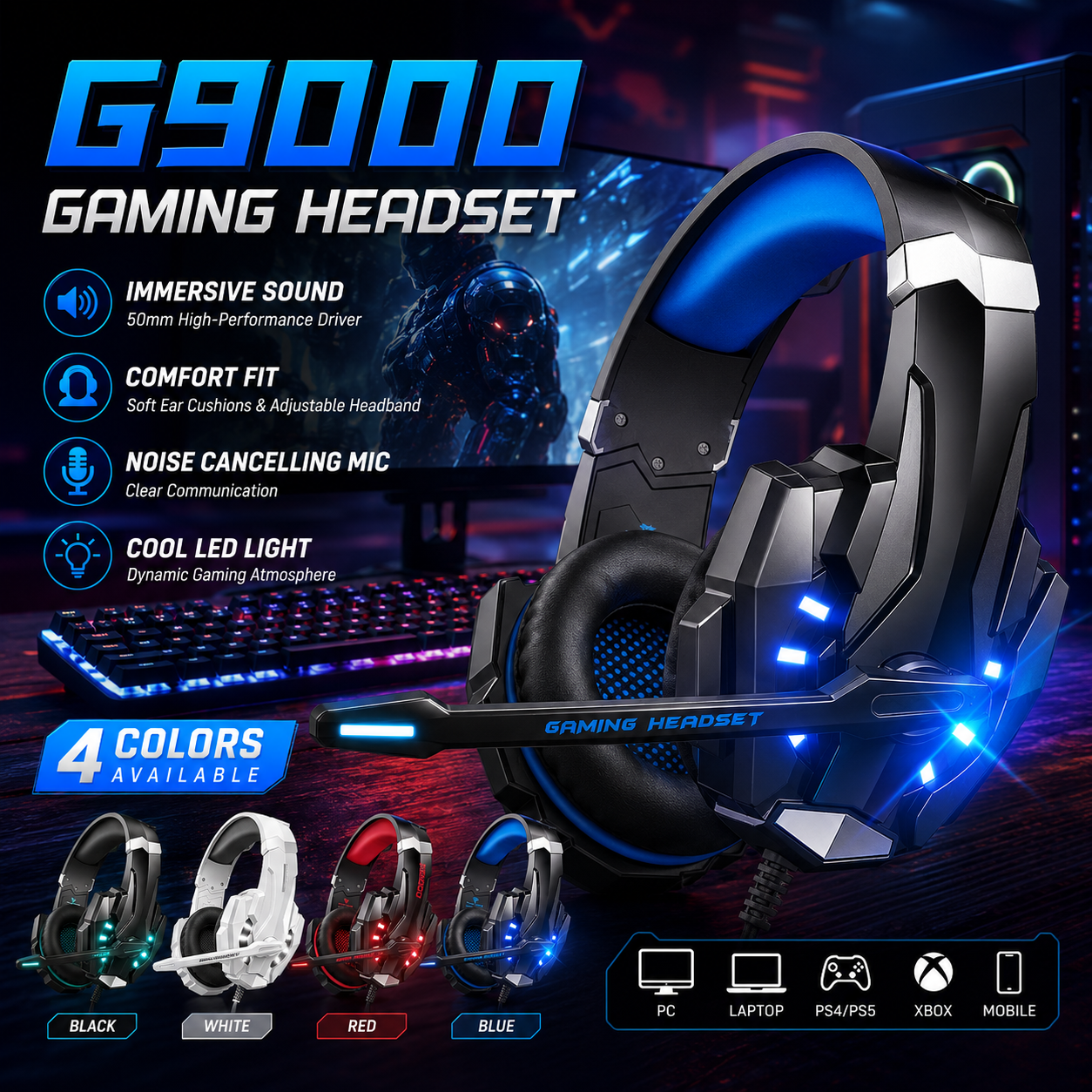 Gaming Headset Wired Headphone – Home Cinema Headphones Bewertung und Preis