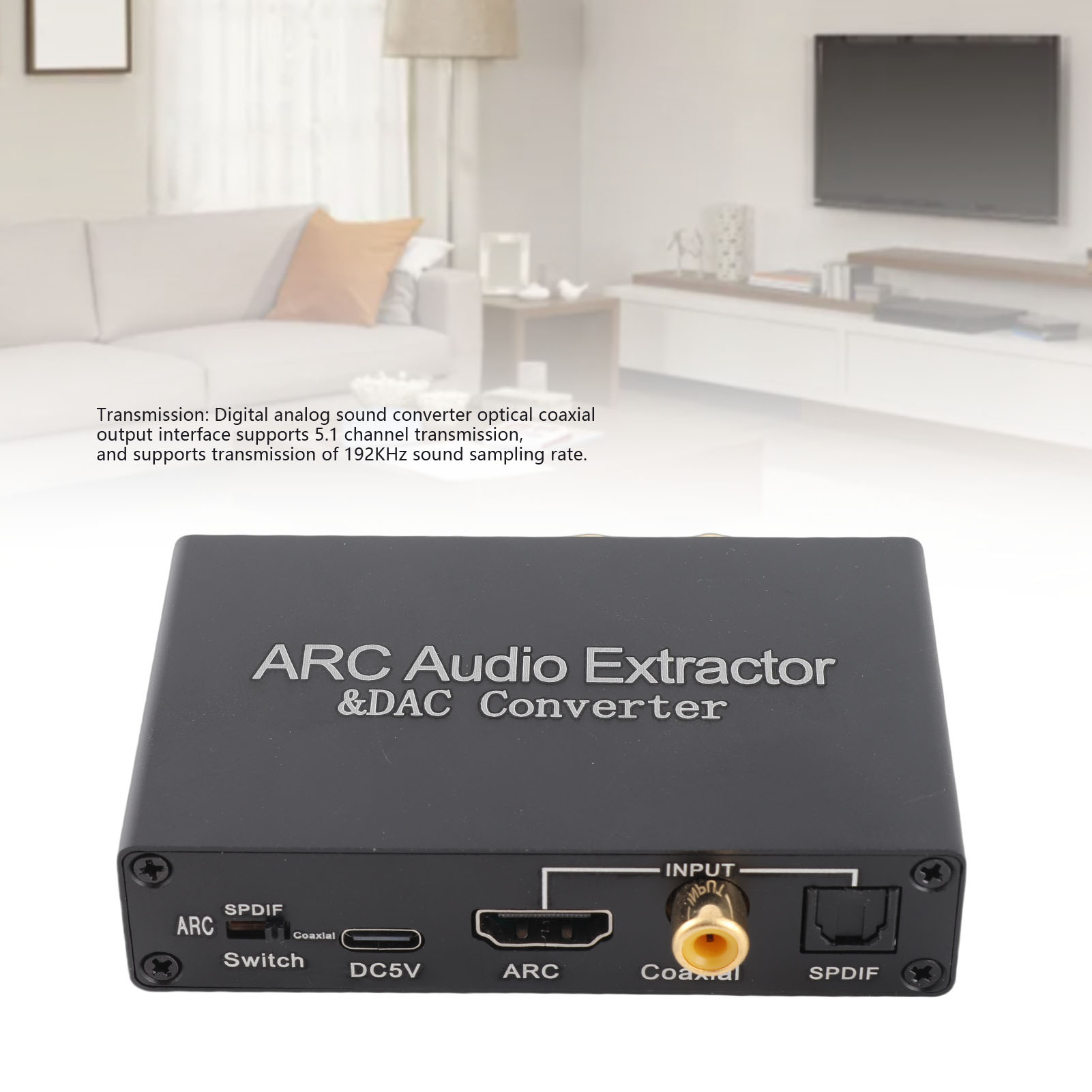 HD Output ARC Sound Extractor  – Home Cinema Headphones Bewertung und Preis