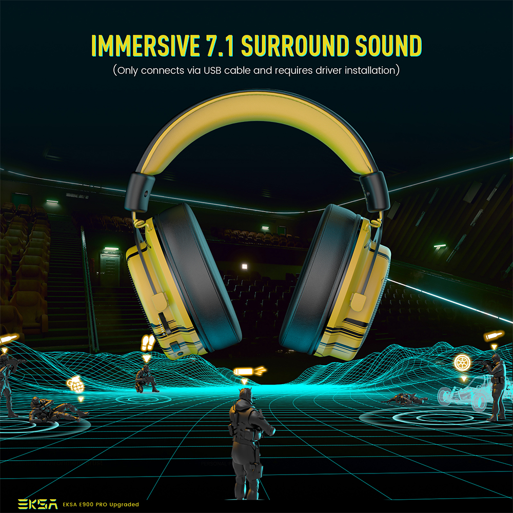 EKSA E900 Pro Upgraded Gaming  – Home Cinema Headphones Bewertung und Preis