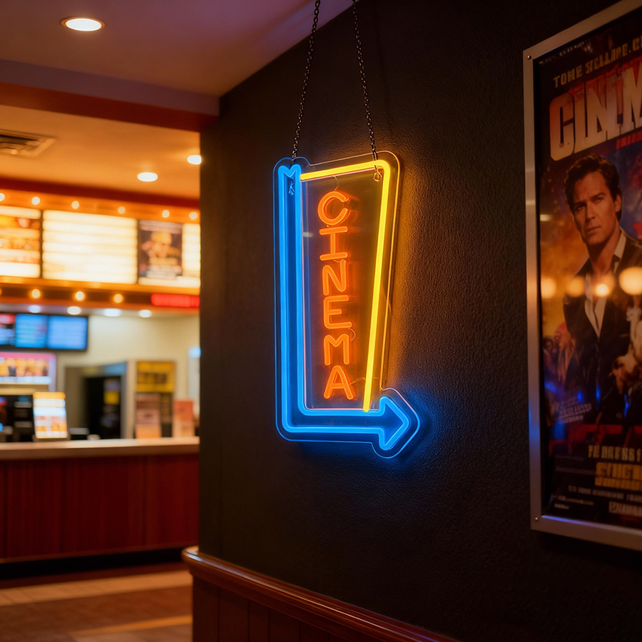 Cinema Arrow LED Neon Sign USB – Home Cinema Guide Bewertung und Preis