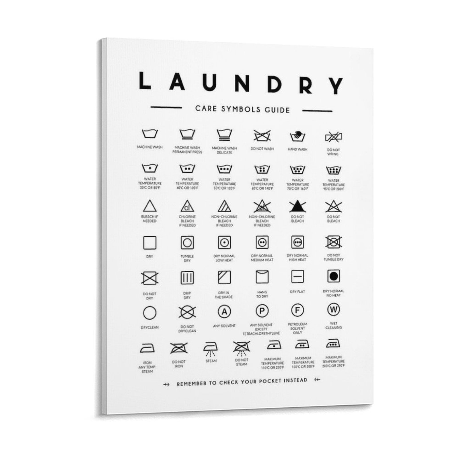 Laundry Symbols Guide Care For – Home Cinema Guide Bewertung und Preis