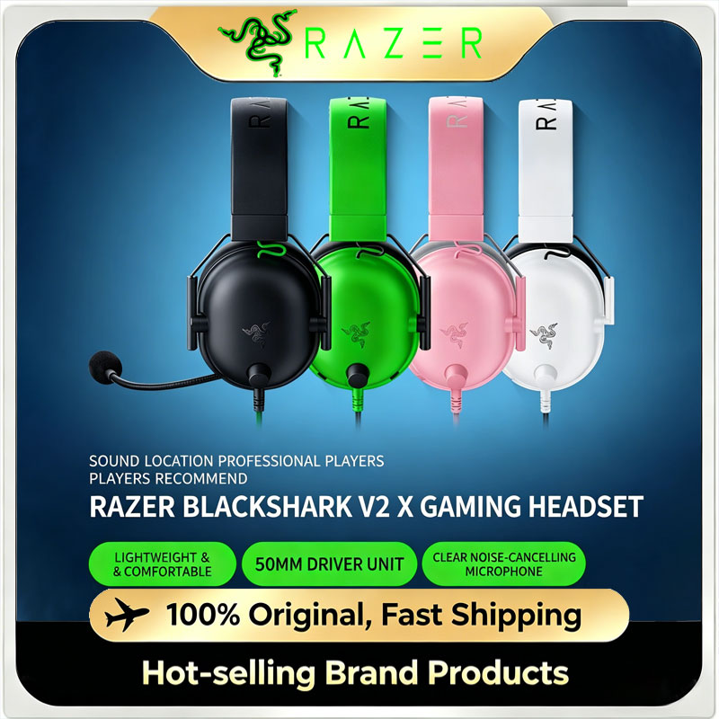 Razer BlackShark V2 X Wired Ga – Home Cinema Headphones Bewertung und Preis