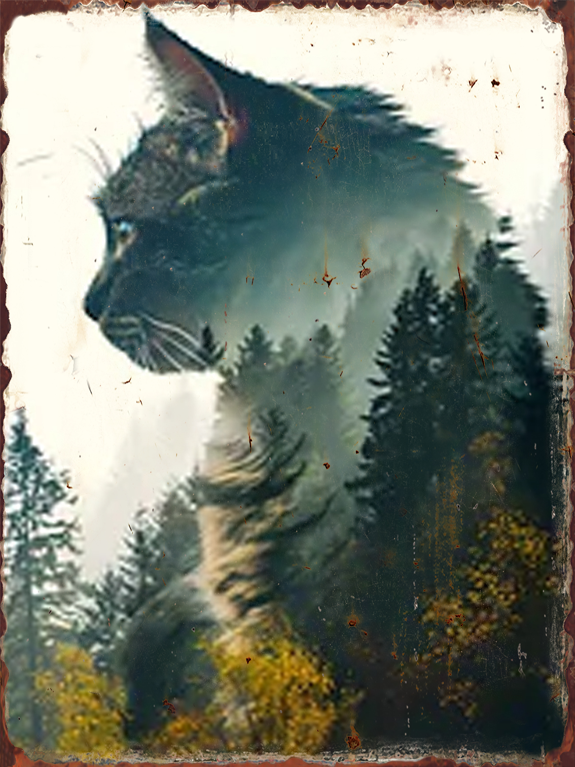 Cat Kingdom Retro Metal Poster – Home Cinema Gifts Bewertung und Preis
