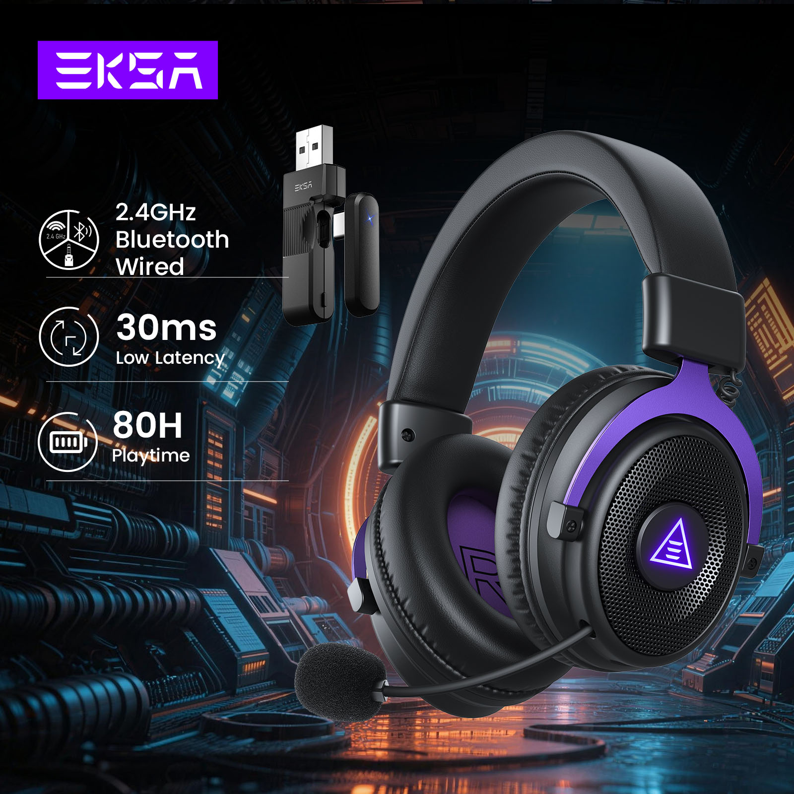 EKSA E900 WT 2.4GHz Wireless H – Home Cinema Headphones Bewertung und Preis